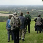 RDNHM members at Cottington's Hill